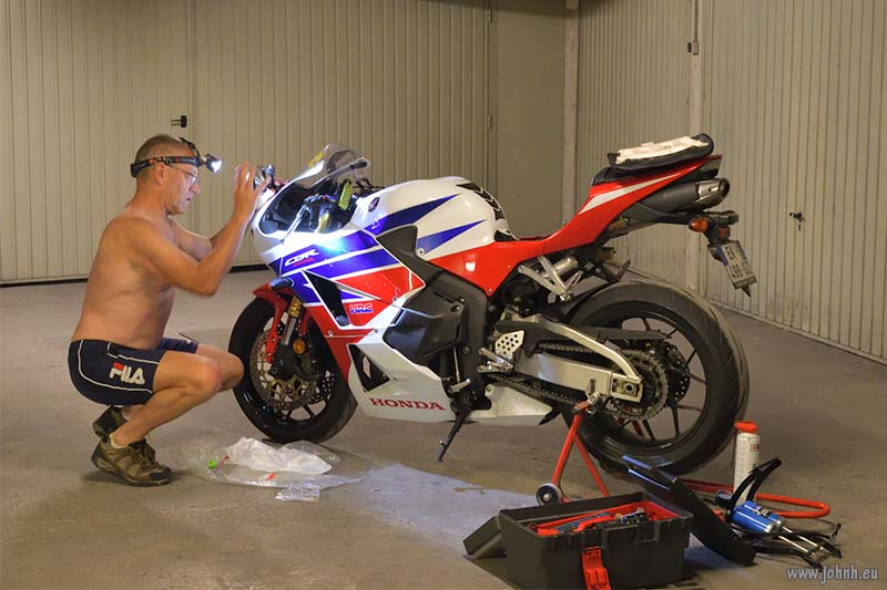 CBR600RR maintenance