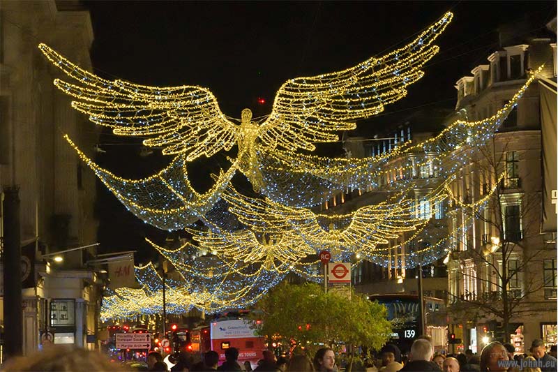 West End Christmas lights 2025