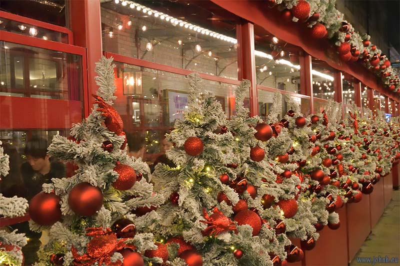 West End Christmas lights 2025