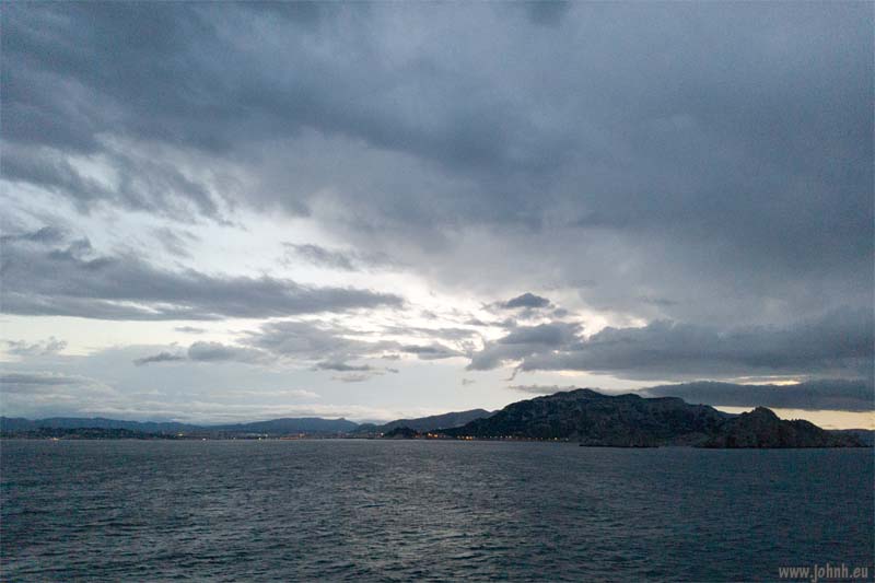 Colourless dawn over Marseille