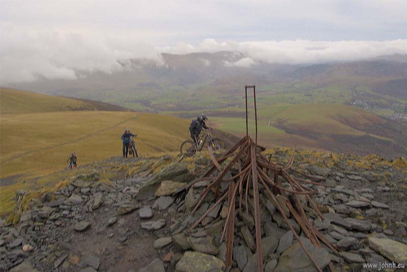 Skiddaw Little Man summit - Lake District National Park