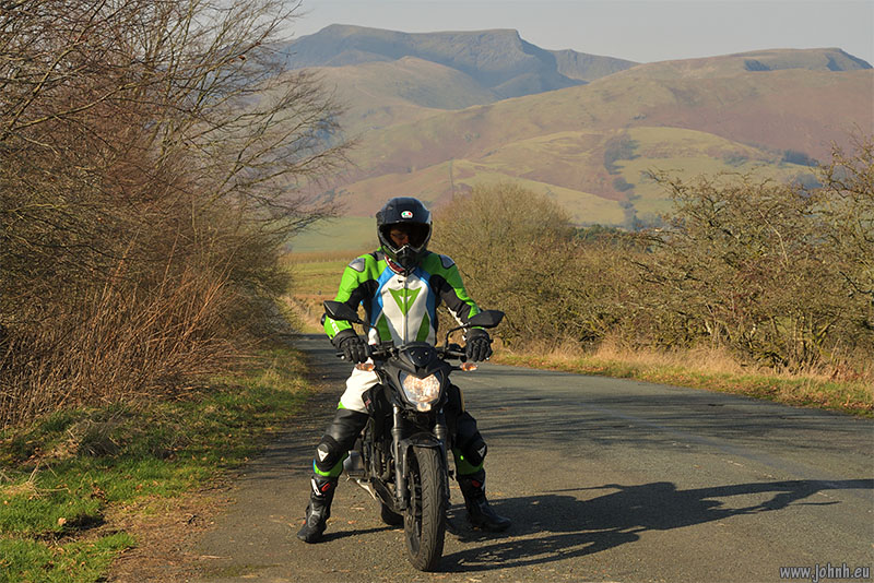 Blencathra and Ninja Z250SL