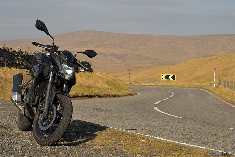 Hartside and Ninja Z250SL