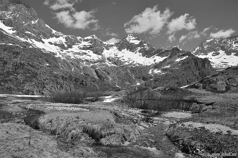 the Cirque glacière du Gioberney, Valgaudemar, Écrins
