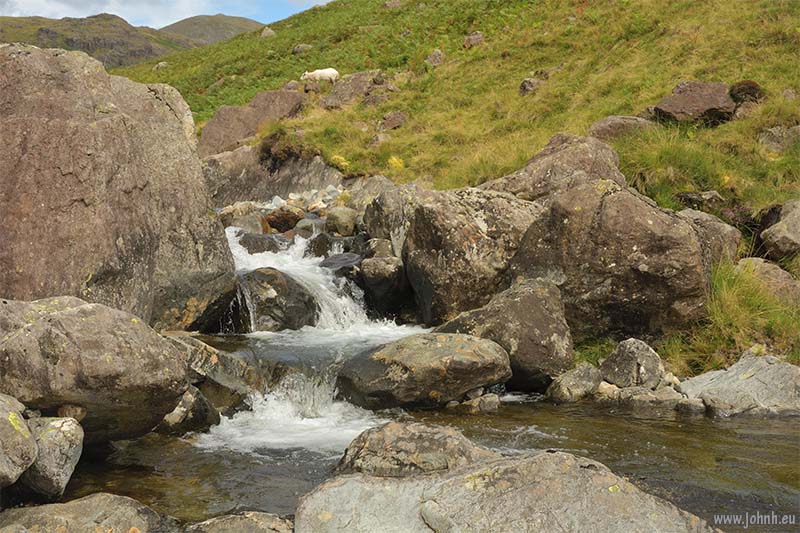 Over Beck waterfalls, Wasdale