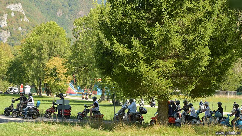 Club Piaggio Savoie rally