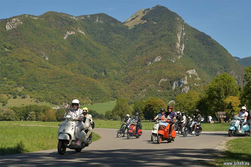 Club Piaggio Savoie rally