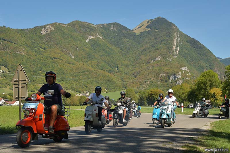 Club Piaggio Savoie rally