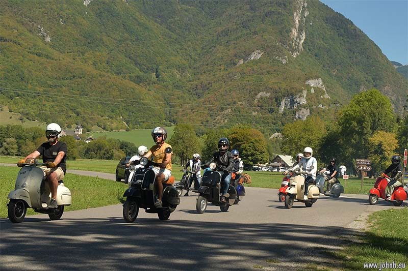 Club Piaggio Savoie rally