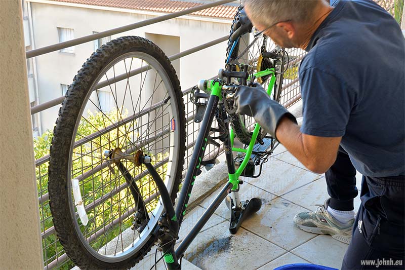 Mountain bike maintenance