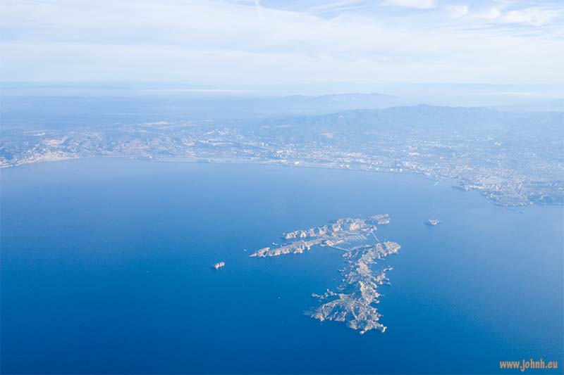 Approaching Marseille-Provence airport