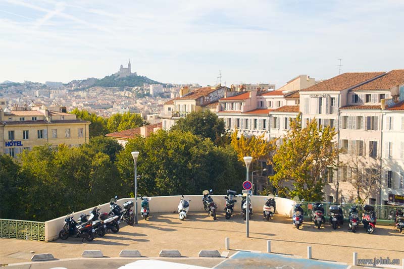 Arrival in  Marseille