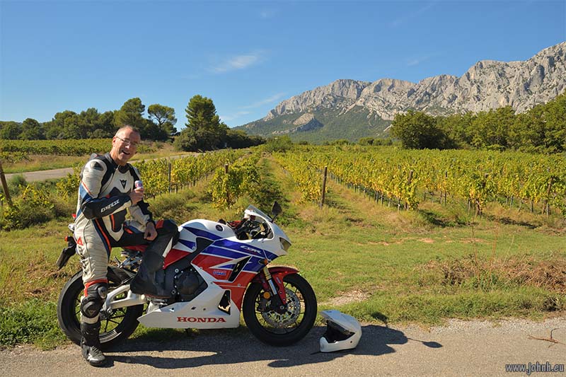 foot of Mont Sainte Victoire